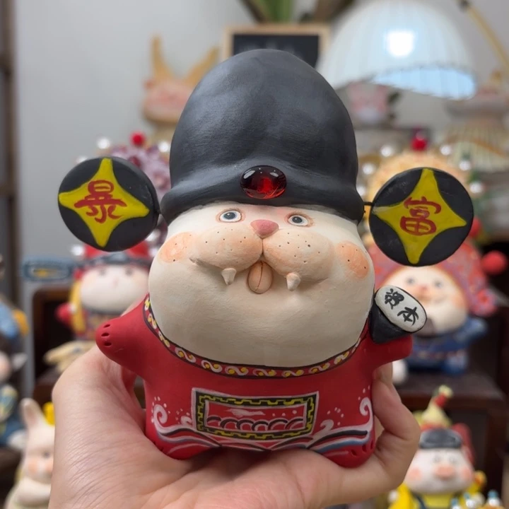 陶摆件手工陶艺摆件