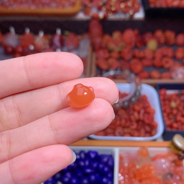 南红玛瑙未镶嵌南红把把壶