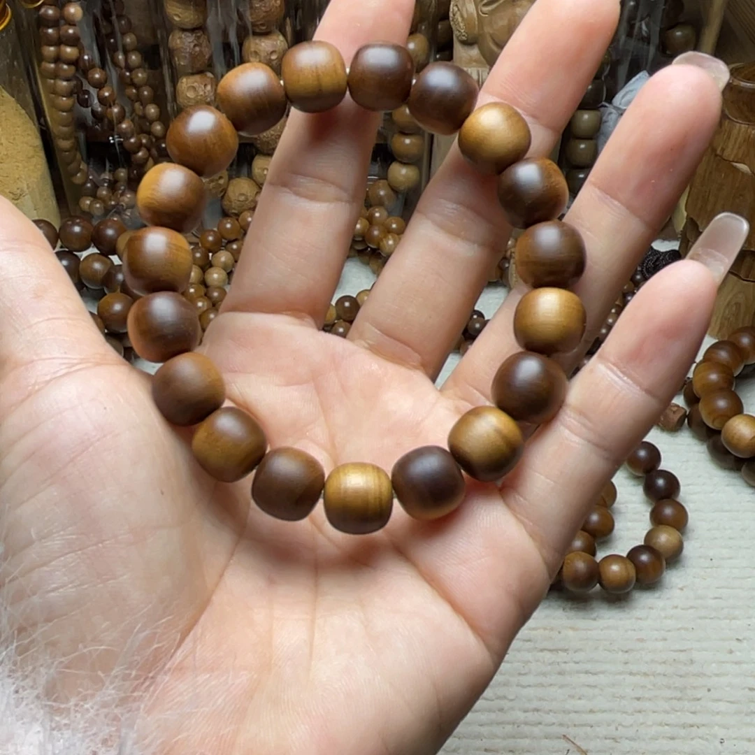 檀香木手串/手链印度老山檀香10.5*11老型