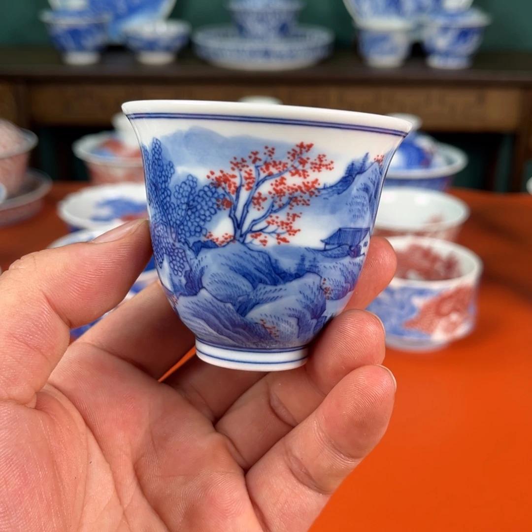 瓷片景德镇手工手绘