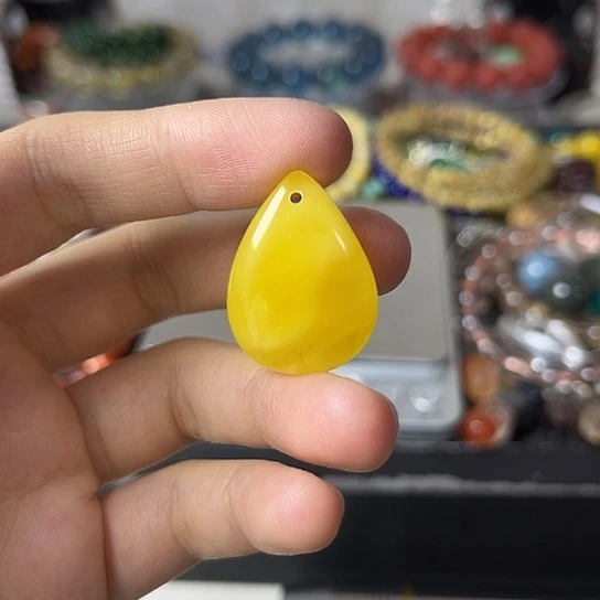 琥珀颈饰未镶嵌矿坑51