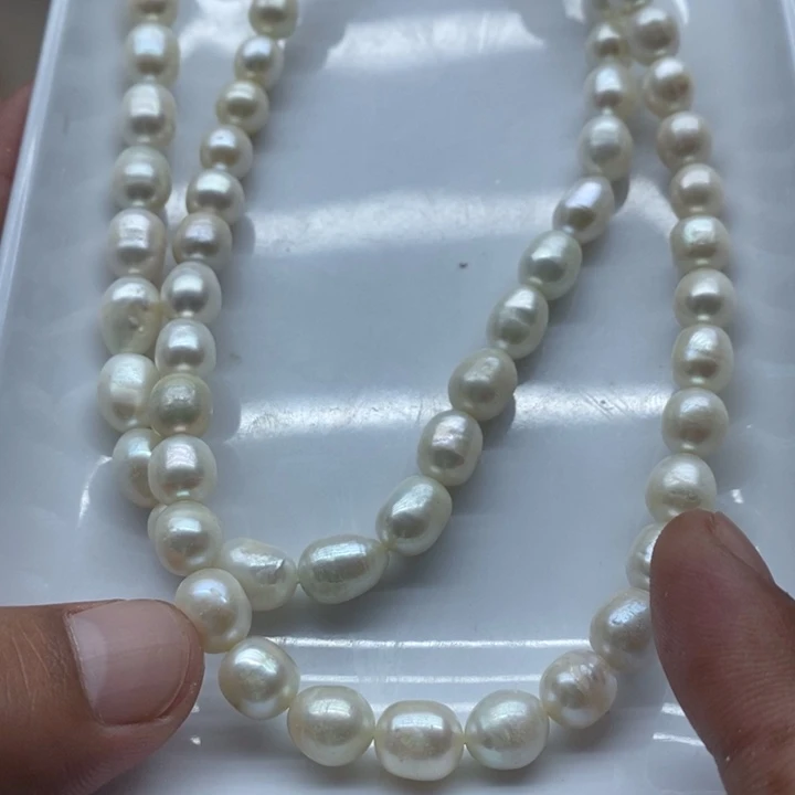 淡水珍珠合金颈饰