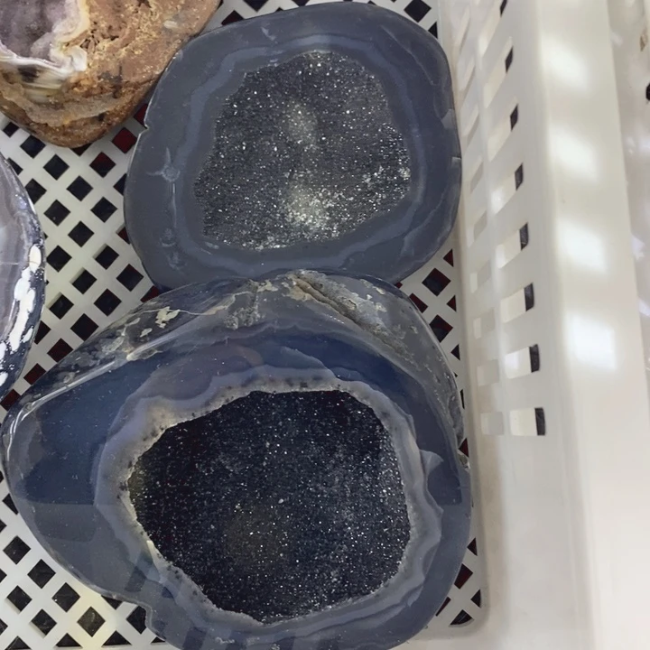 未镶嵌珠宝半成品水晶黑晶盆