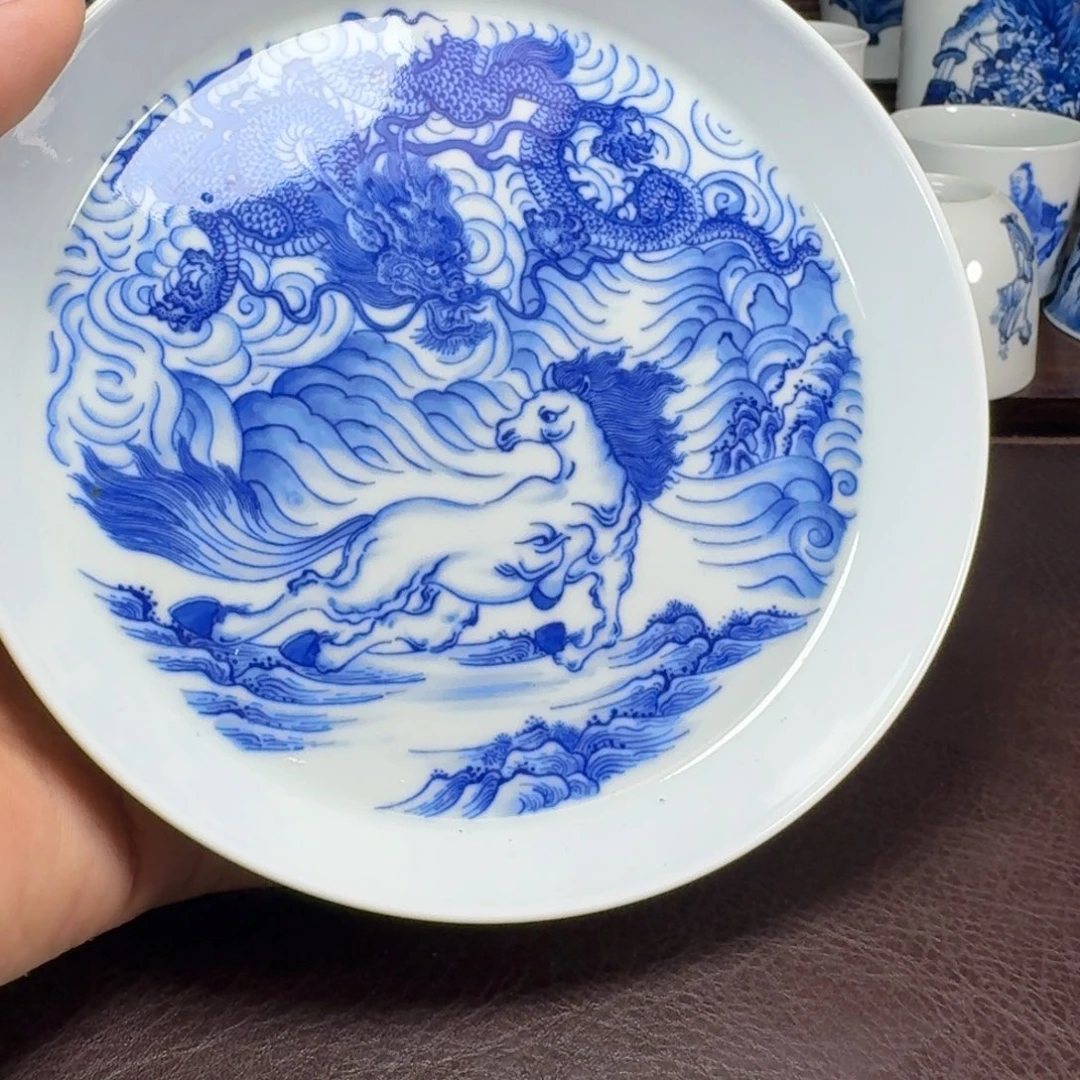 瓷片老*当代景德镇陶瓷手绘茶具