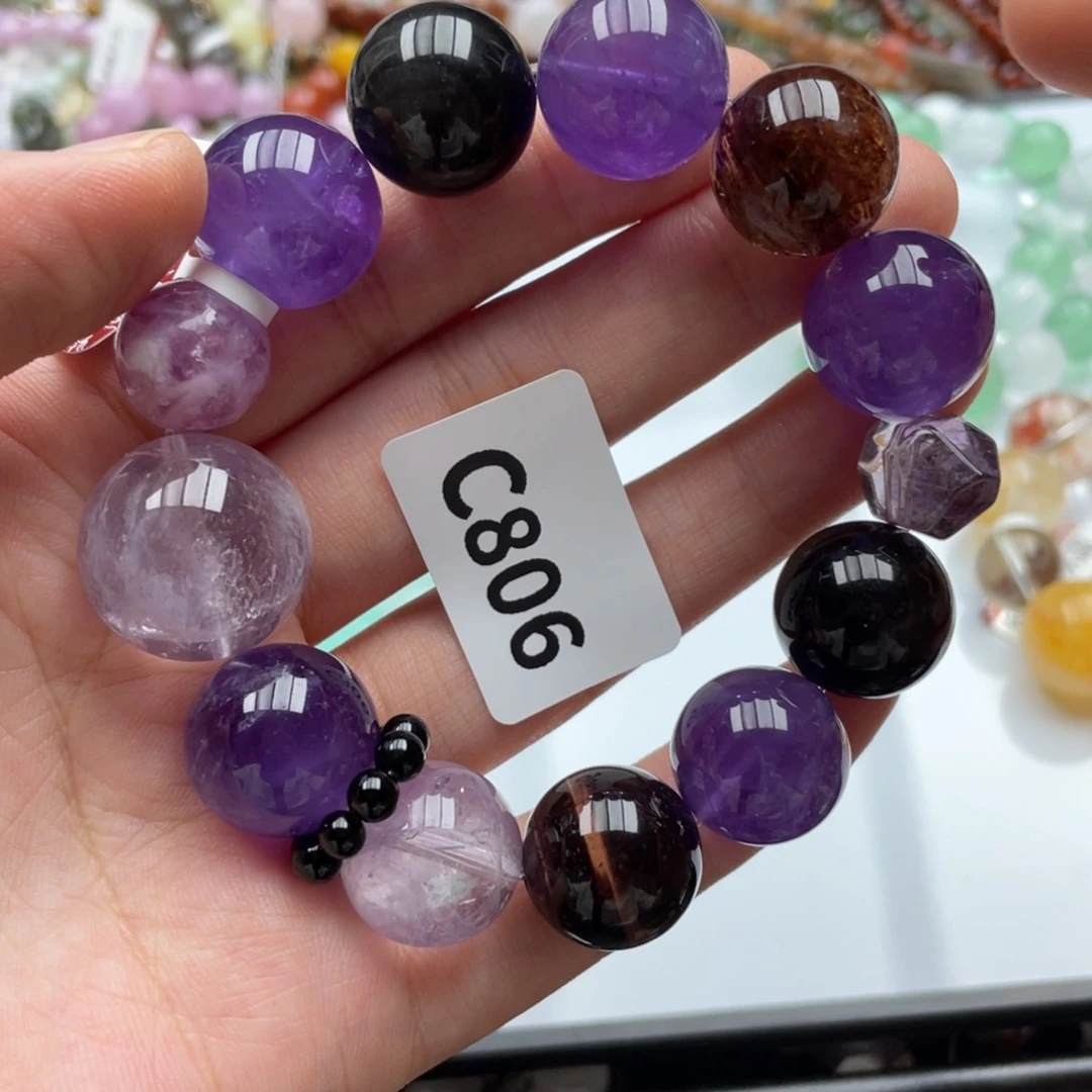 未镶嵌手链水晶多样性发一只