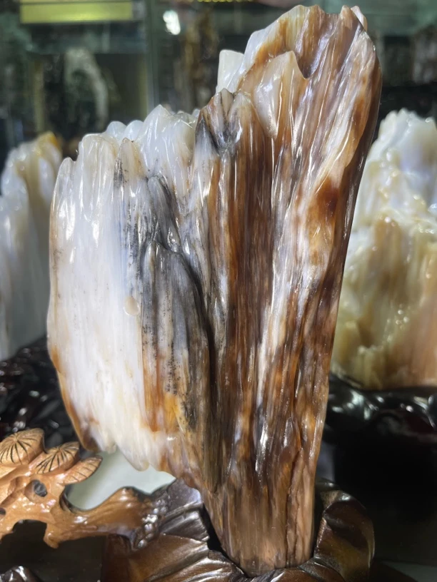 缅甸天然树化玉精品