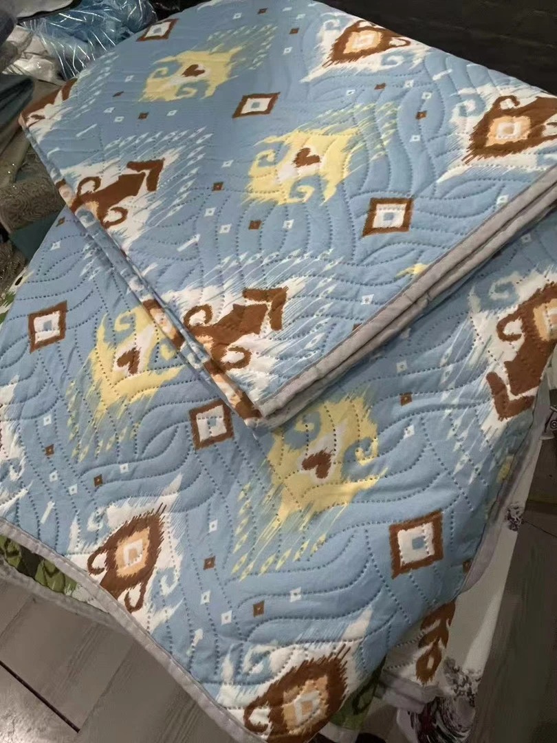 艾提来斯夏透气凉被印花通用田园风四季通用床盖床单隔尿垫床垫