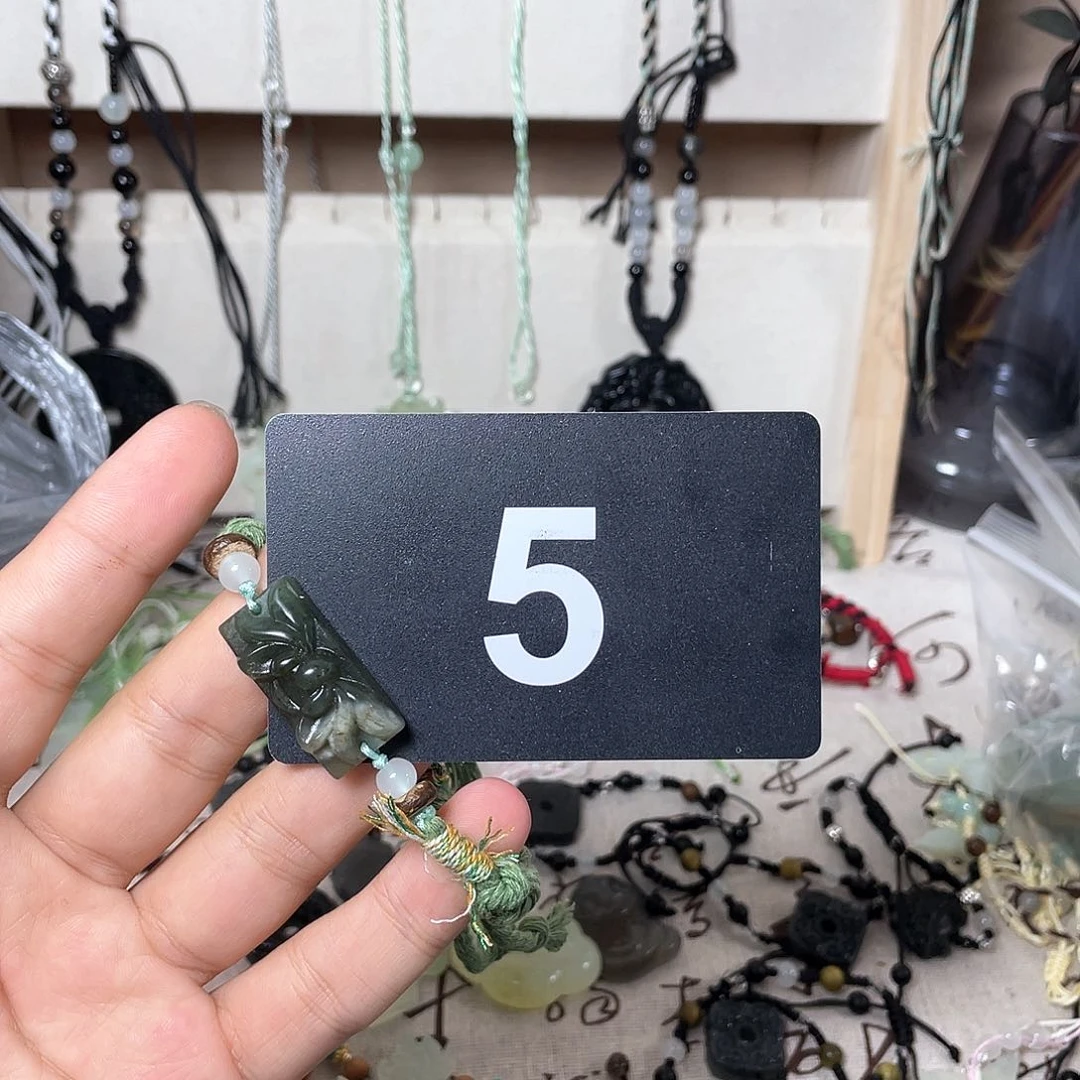 蛇纹石玉手链合金天***橘