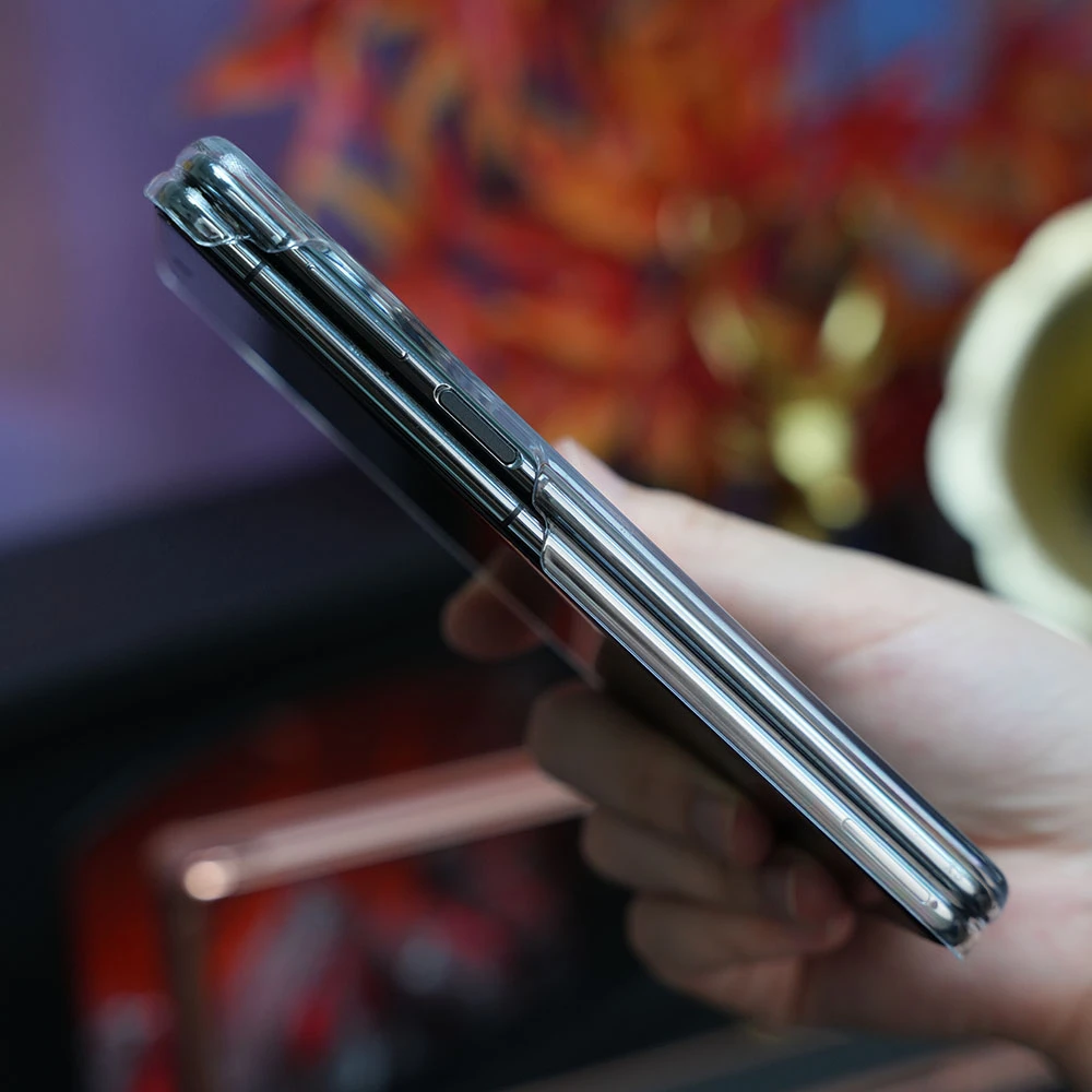 适用华为MATEX5手机壳透明双中轴保护磁吸充电防摔简约支点时尚