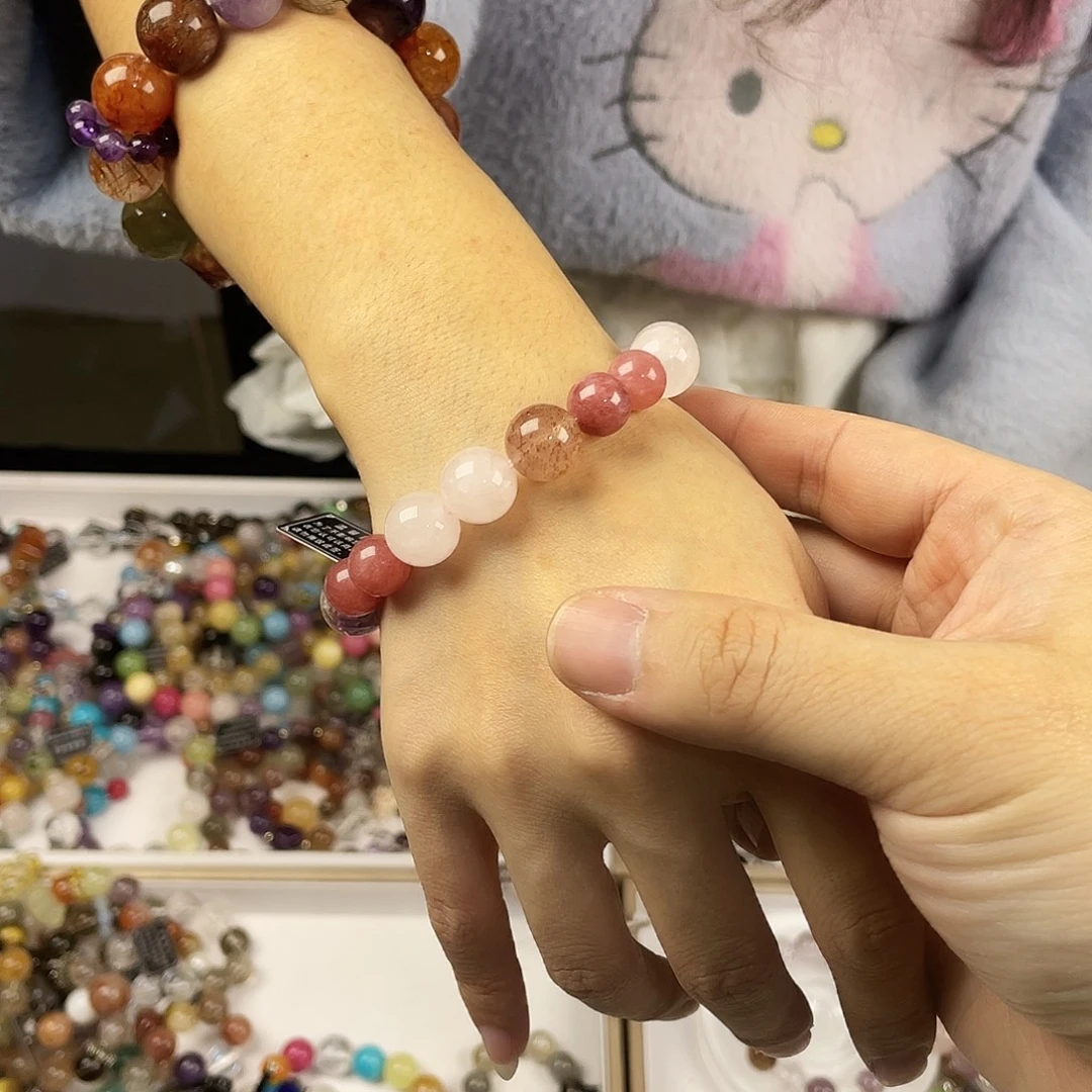 银S925镶嵌手链水晶