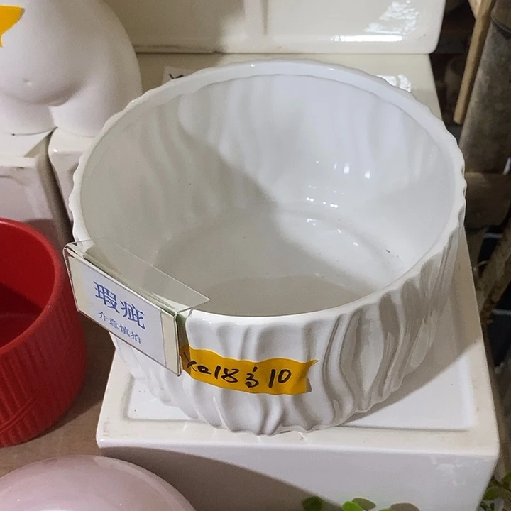 紫砂花盆水培瑕疵盆无孔