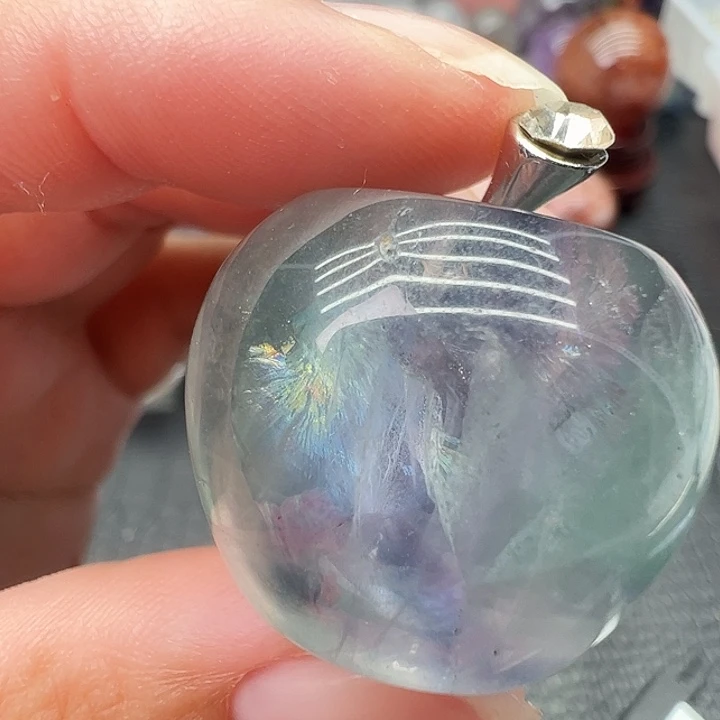 幸***花水晶珠宝半成品未镶嵌54