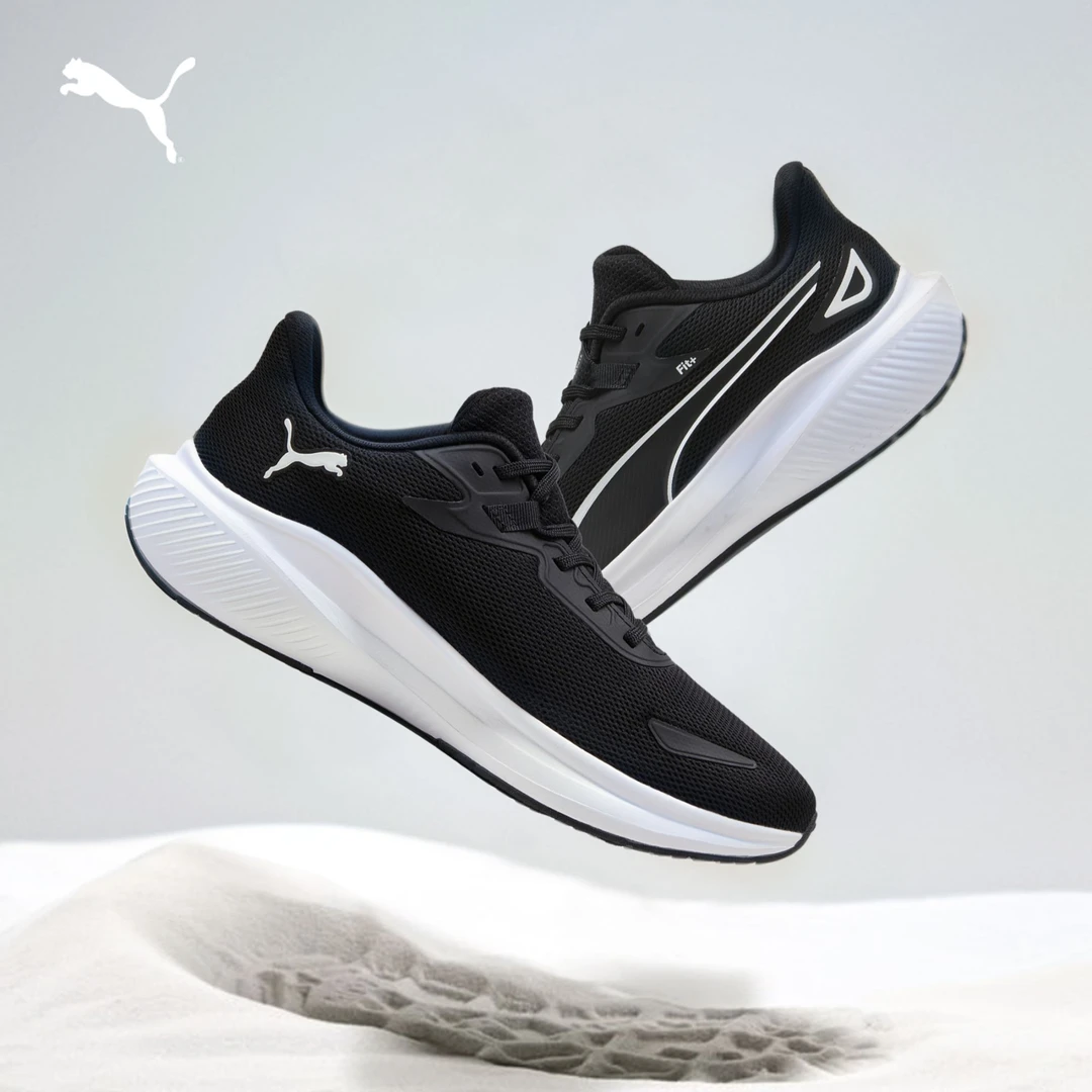 PUMA彪马男女跑鞋缓震防滑轻量跑步鞋网面透气SKYROCKET 379437