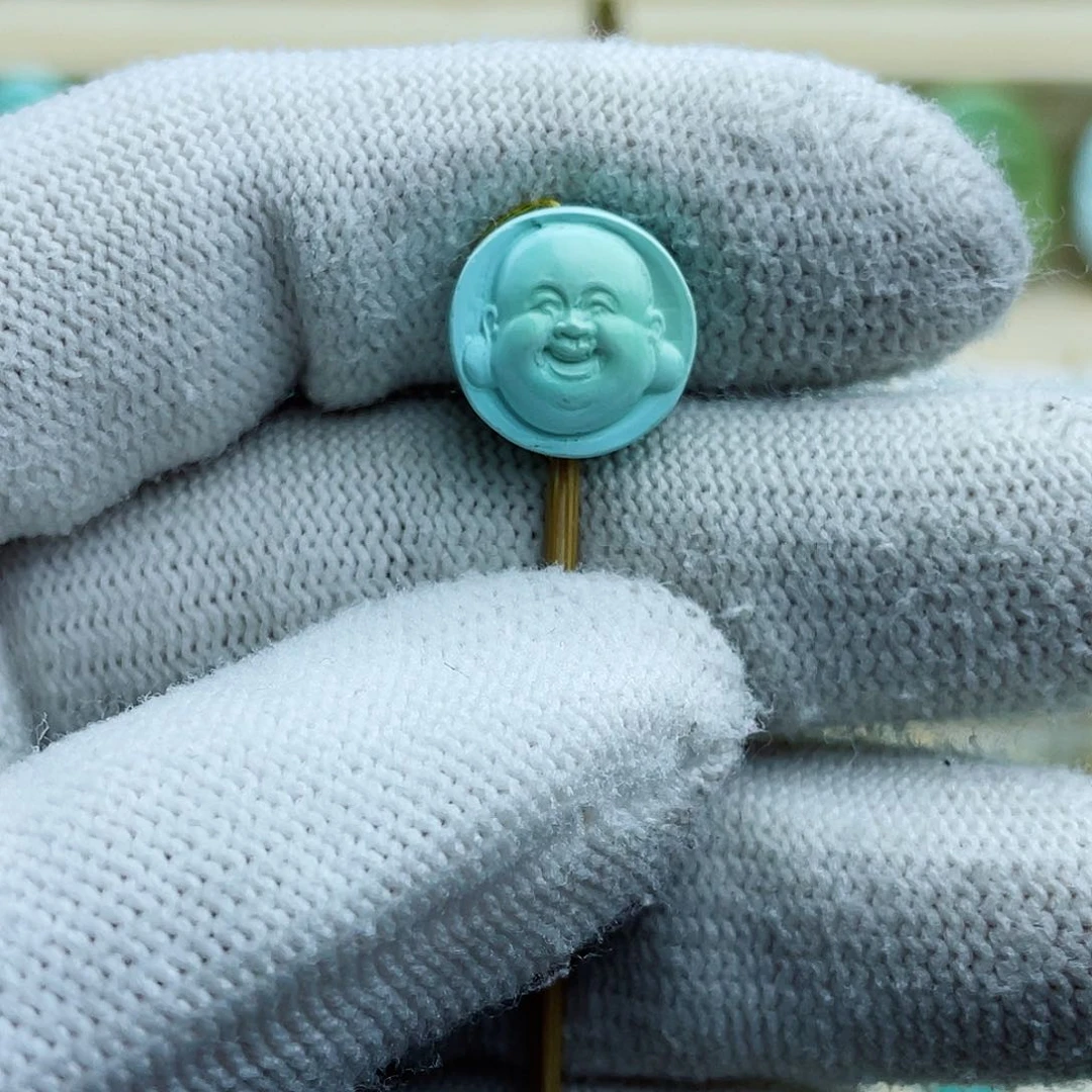 未镶嵌绿松石珠宝奇石