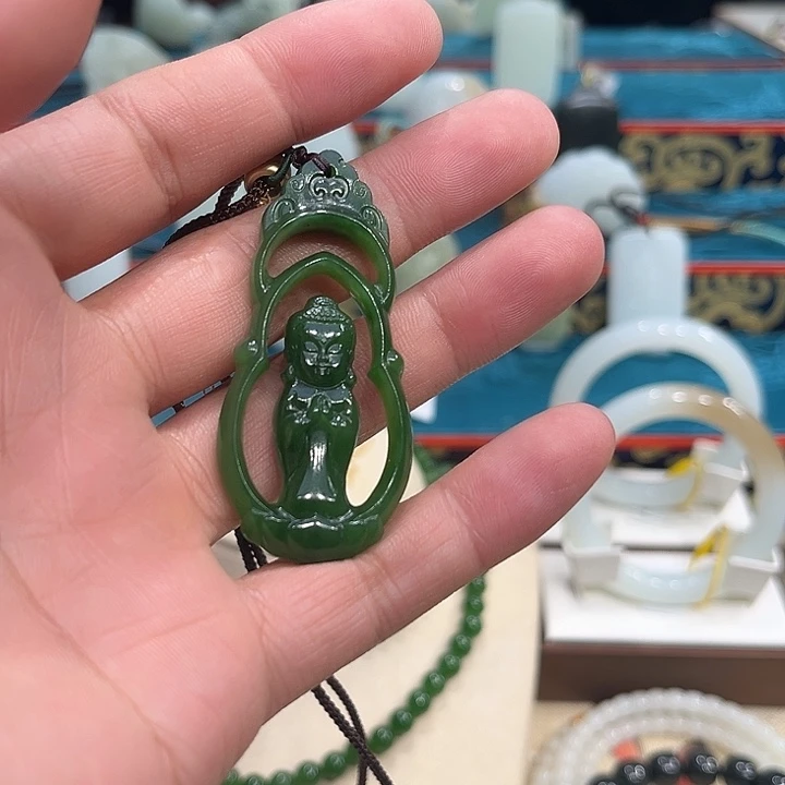 吊坠(不含链)未镶嵌和田玉