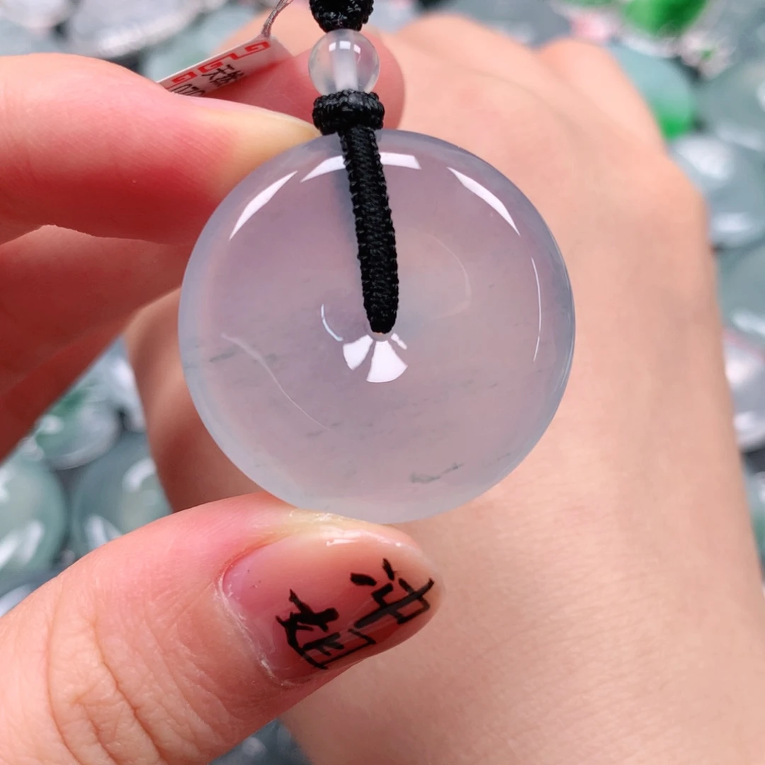 颈饰未镶嵌翡翠天然翡翠