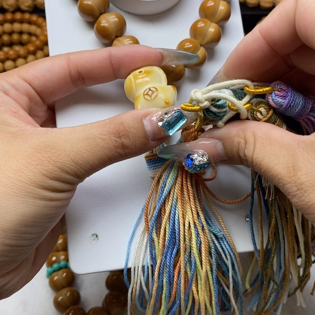 猴头核桃吊坠全品16小柯基屁桃加爱心小马2号流苏