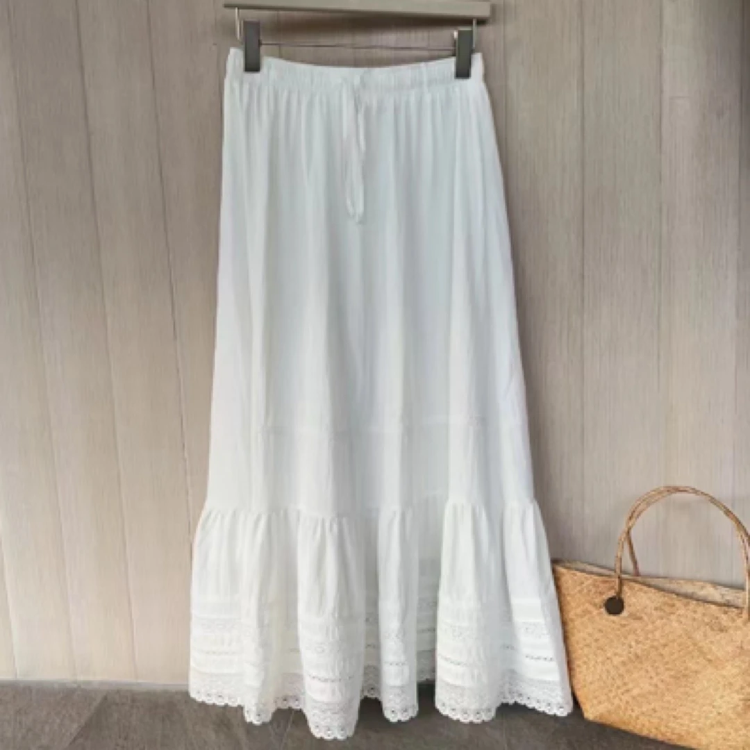 Q68698拼接蕾丝蛋糕裙