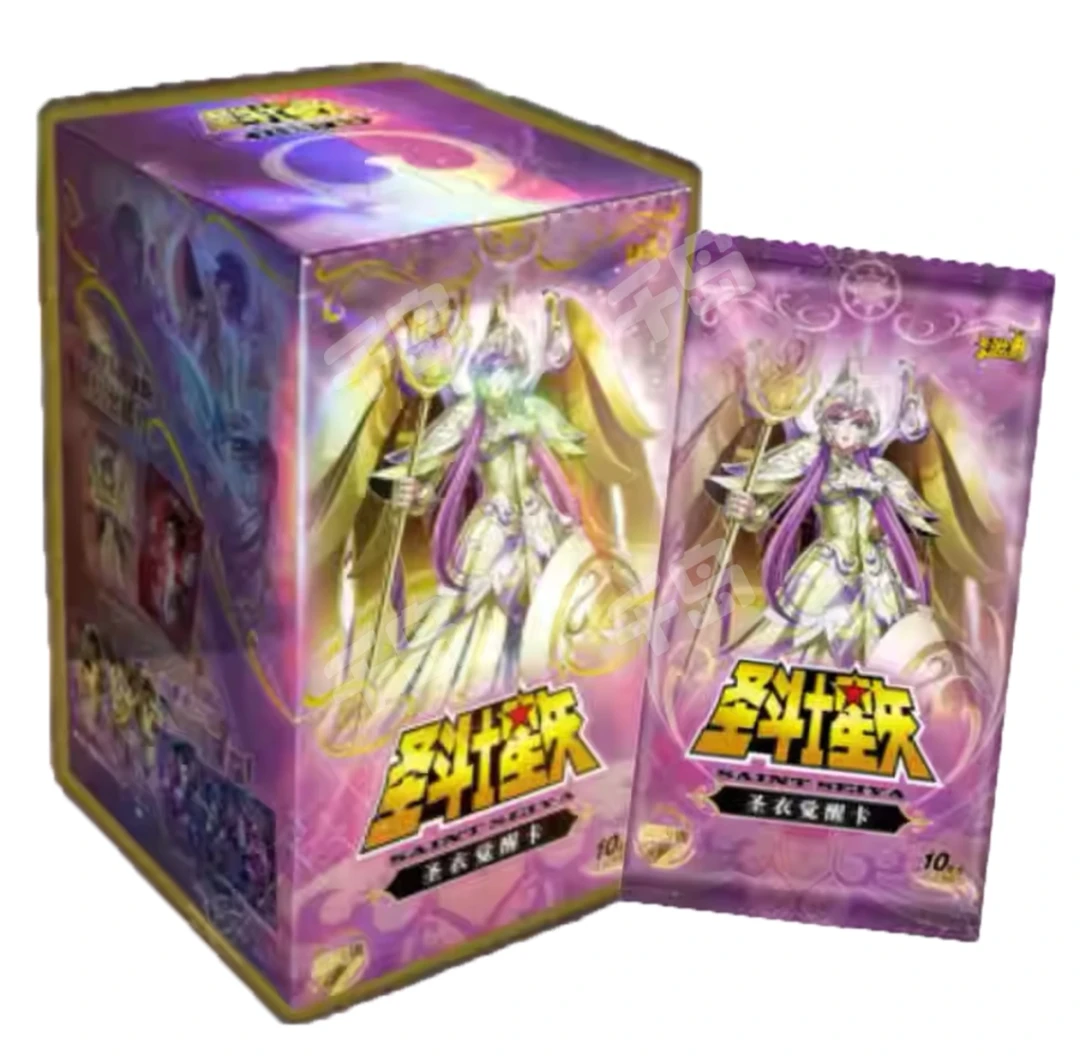 【黄金斗士一手停】卡游正版授权圣斗士第4弹星矢圣衣觉醒卡第4弹