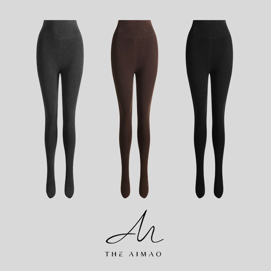 【THE AIMAO】冬日刚需”270g华孚纱线加厚锁温显瘦打底裤XYX82992