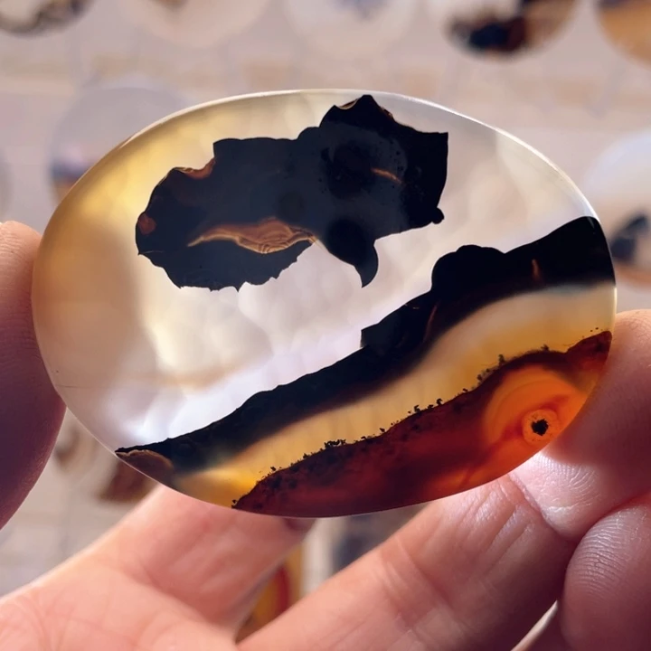 未镶嵌吊坠(不含链)玛瑙/玉髓