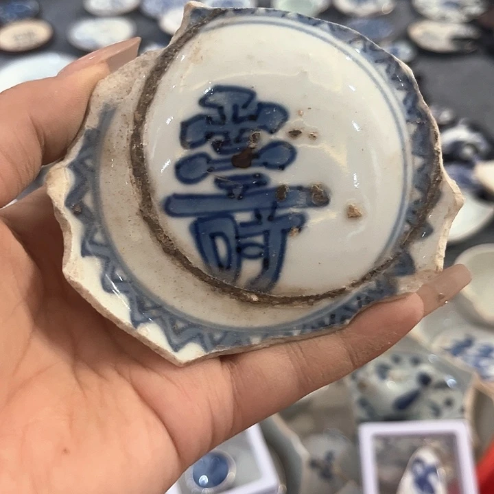 瓷片瓷片茶托喝茶非常不错