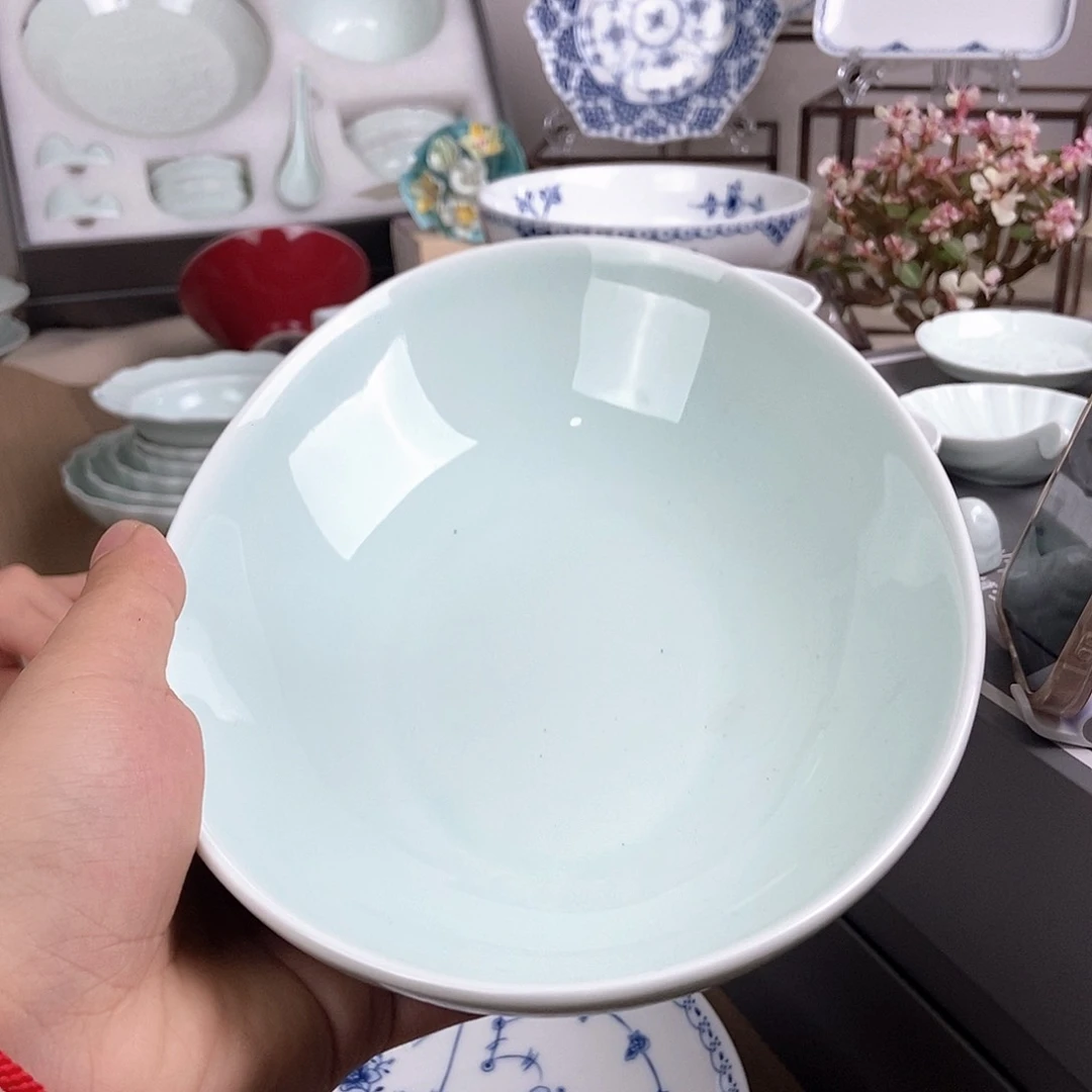 瓷片景德镇五花马陶瓷