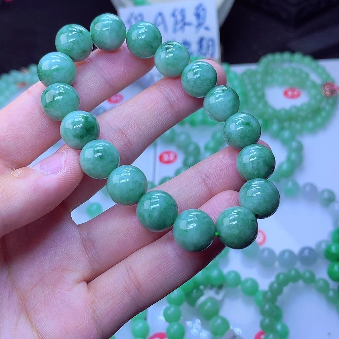 翡翠毛衣链未镶嵌卡12