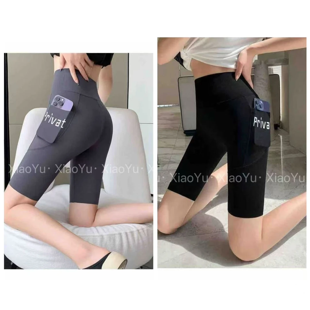 【字母口袋五分裤短裤】 SM 215【No退换】瑕疵品