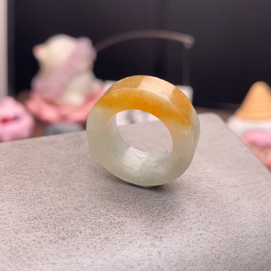 定制翡翠未镶嵌  白菜黄翡