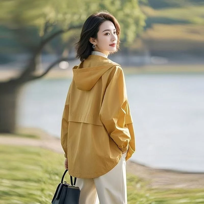 2025年开春新款百搭洋气独特超好看小众慵懒风设计感黄色外套女装