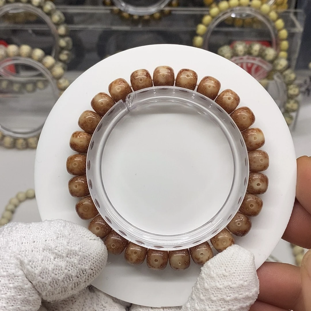 星月菩提吊坠粉皮9x8