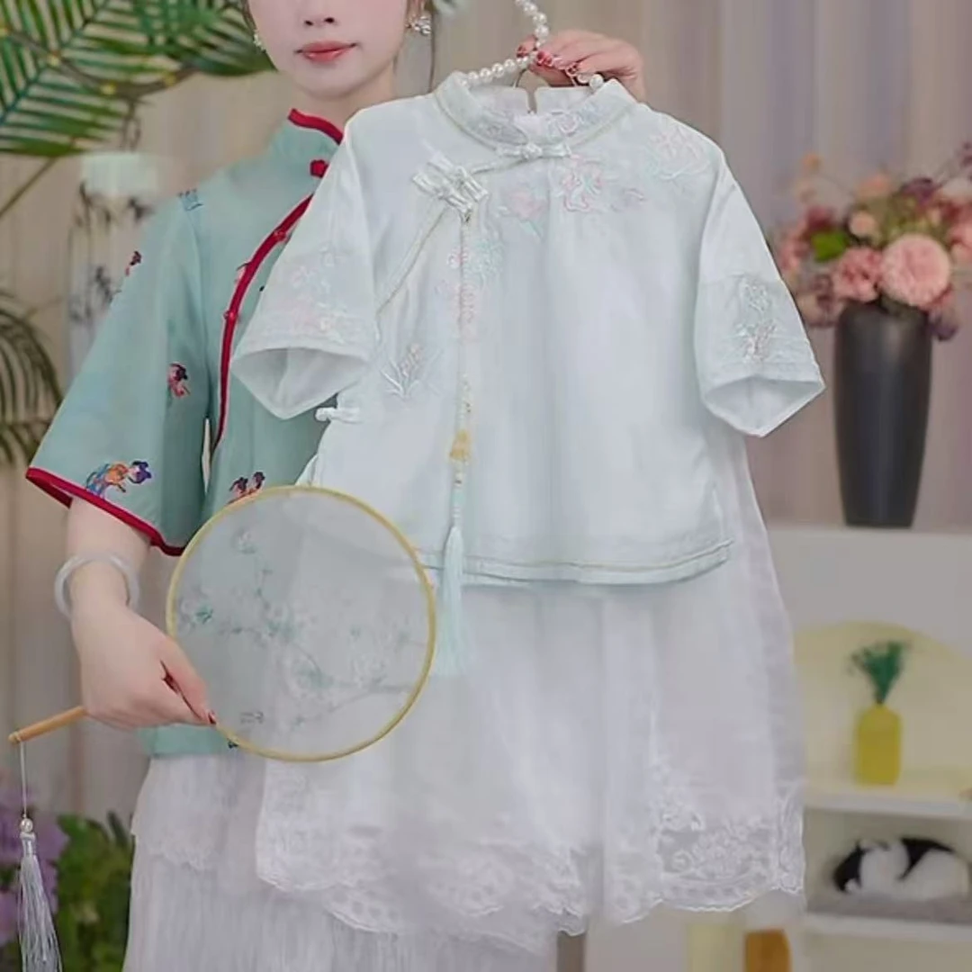 女童夏季新款儿童韩版洋宝夏装时尚套装休闲女孩