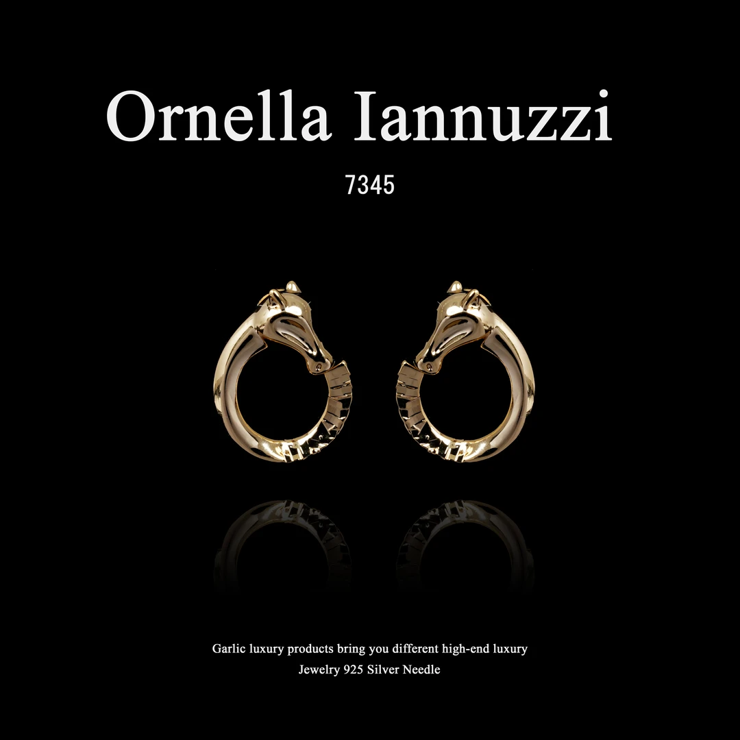 铜合金耳饰 Ornella Iannuzzi耳饰~7345