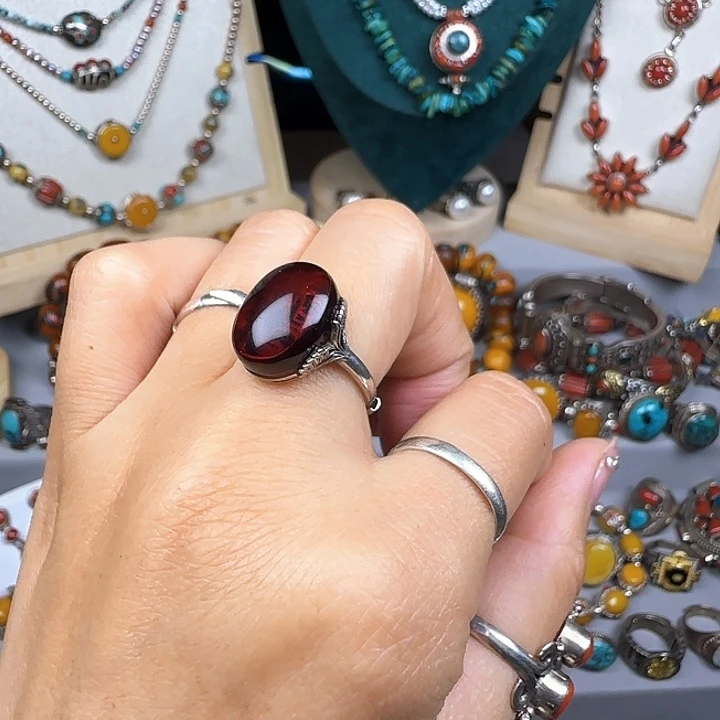 寒****非金属藏地密码戒指