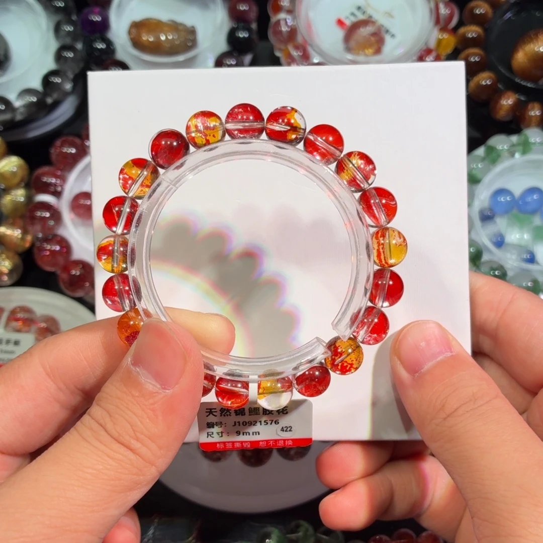 水晶手链未镶嵌锦鲤