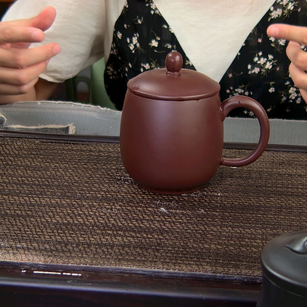 茶杯紫砂高货放漏