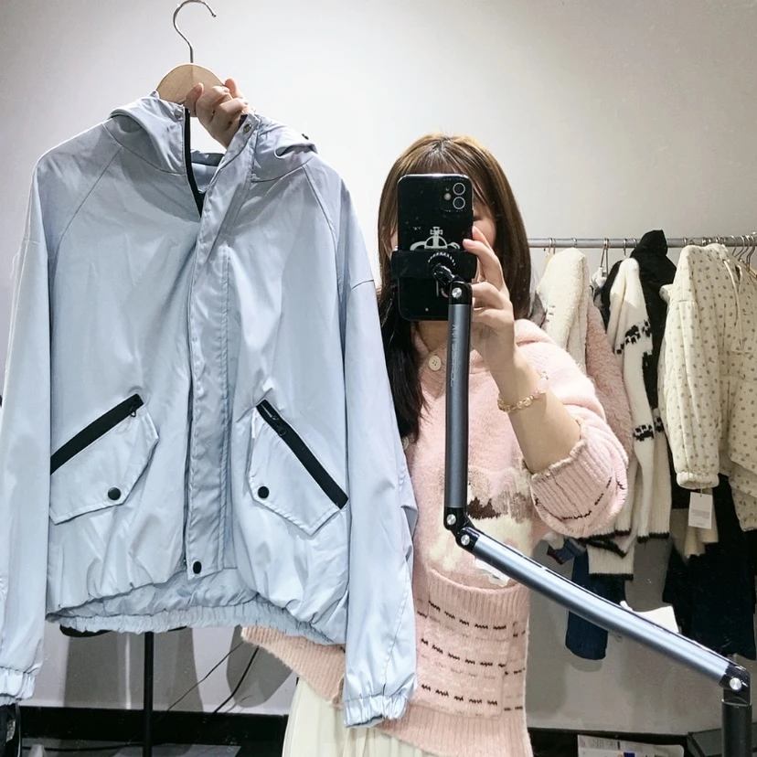 【闪购商品】蓝色外套