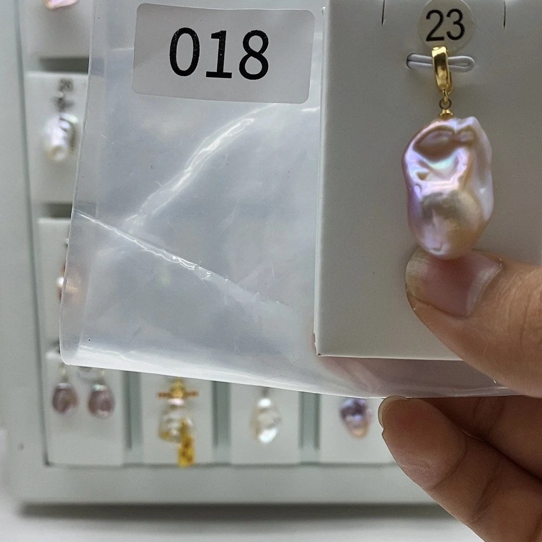 淡水珍珠合金巴洛克珍珠001