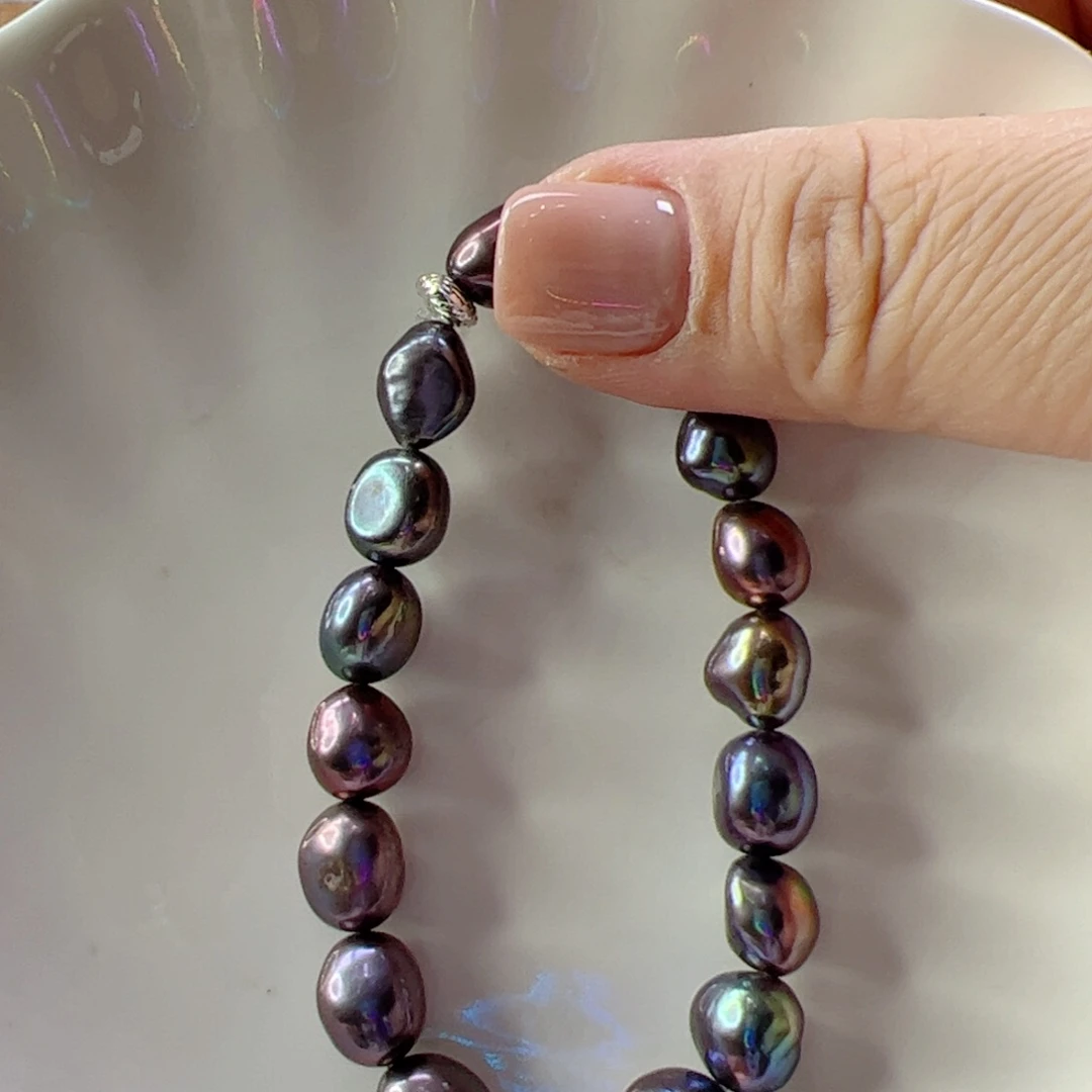 合金手绳淡水珍珠542