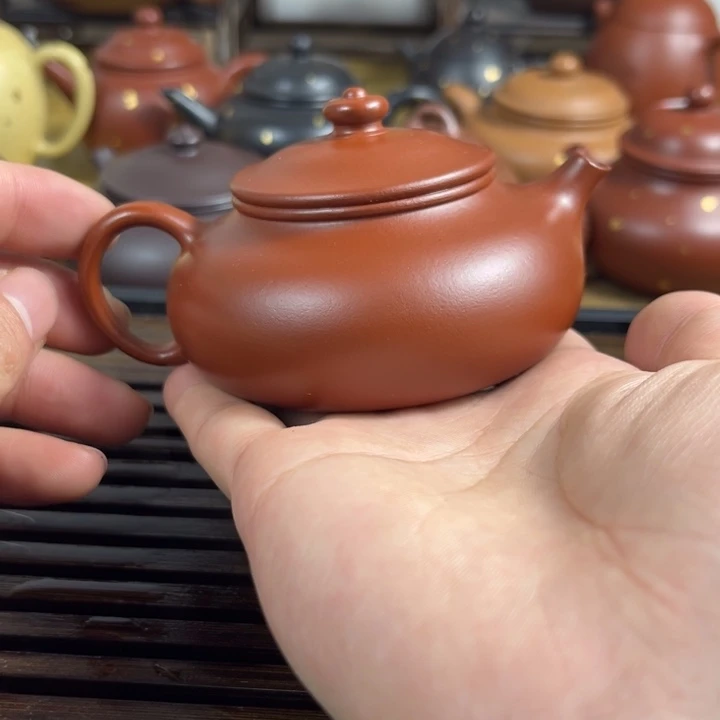 紫砂茶壶原矿紫砂半手工制作