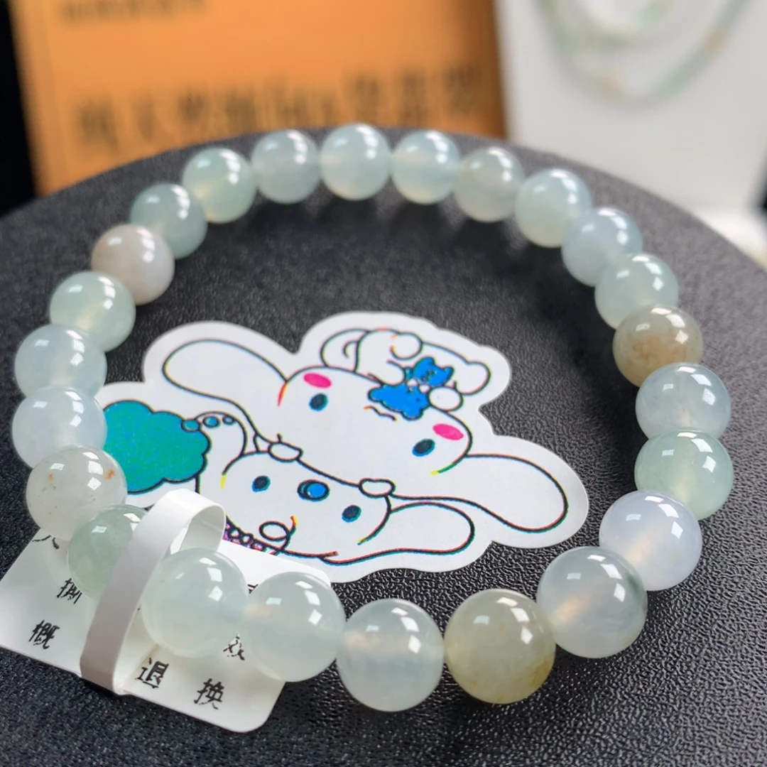 翡翠未镶嵌手链卡8