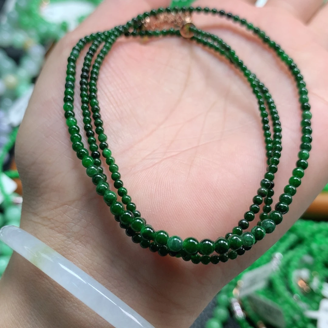 翡翠未镶嵌手链翡翠