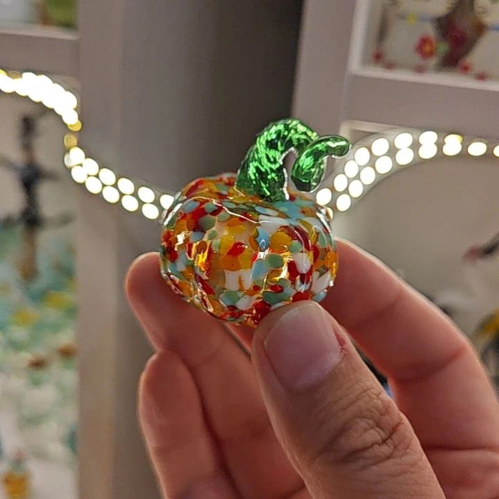 琉璃手工艺品南瓜