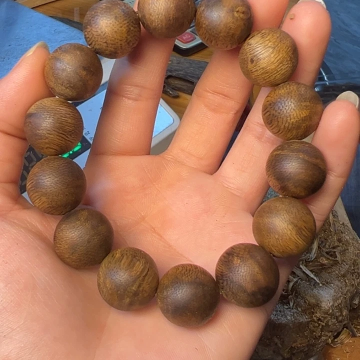 手串沉香圆珠1.6单圈