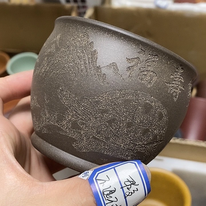 茶杯紫砂瑕疵不退不换介意勿拍