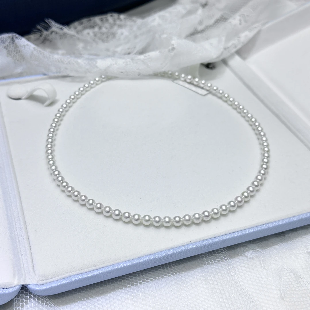 真科研Akoya Rose无调色串链5-5.5mm