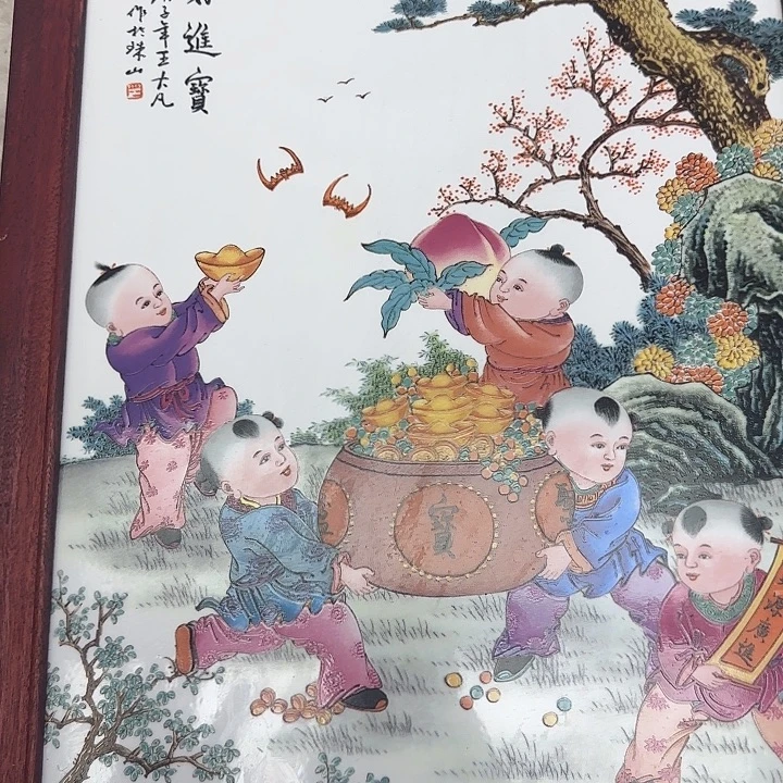 瓷片景德镇瓷板画