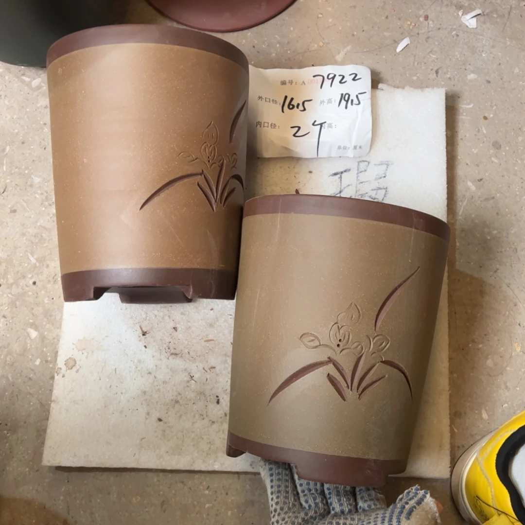 紫砂花盆紫砂花盆