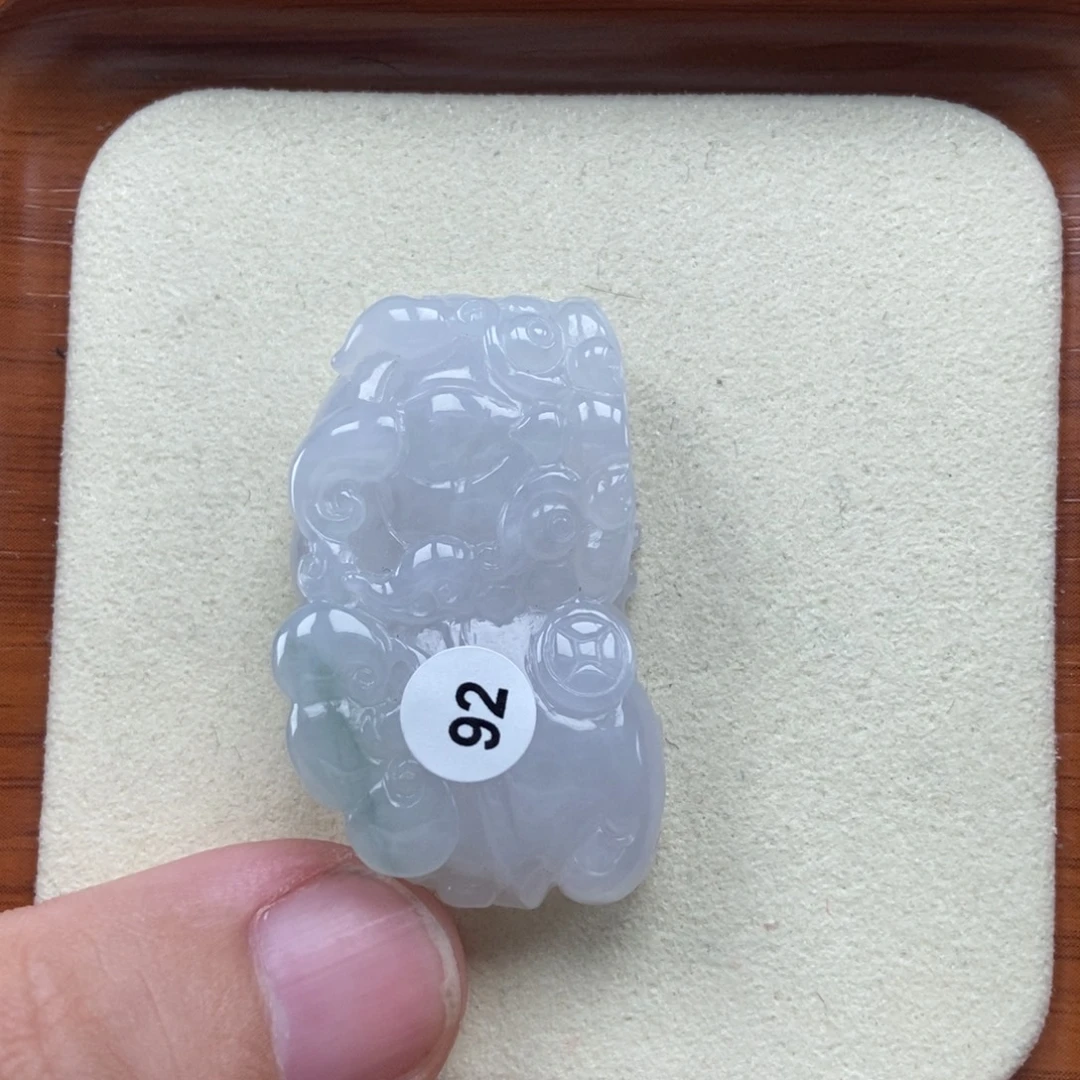 颈饰未镶嵌翡翠霸王貔貅吊坠